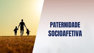 Paternidade socioafetiva [upl. by Melisa]