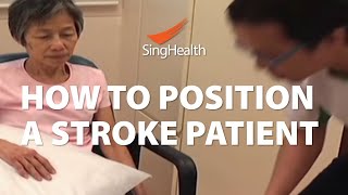 How To Position A Stroke Patient [upl. by Elleirbag]