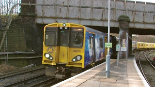 Half an Hour at 216  Birkenhead North Station 1022017  Class 507 508 terminus [upl. by Hgielac]