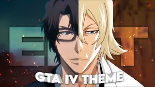 Aizen x Urahara  GTA IV Theme Edit [upl. by Kiyohara]